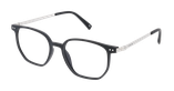 Lunettes de vue homme DARIUS noir/argenté - Vue de face