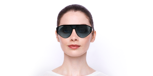 LUNETTES DE SOLEIL femme DIORCLAN1 noir/bleu