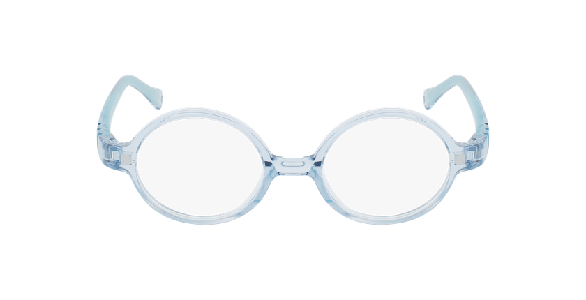 LUNETTES DE VUE enfant MAGIC BABY bleu/bleu cristal - Vue de face