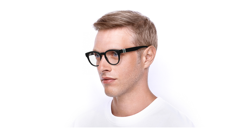 Lunettes de vue L2904 noir - Vue de 3/4