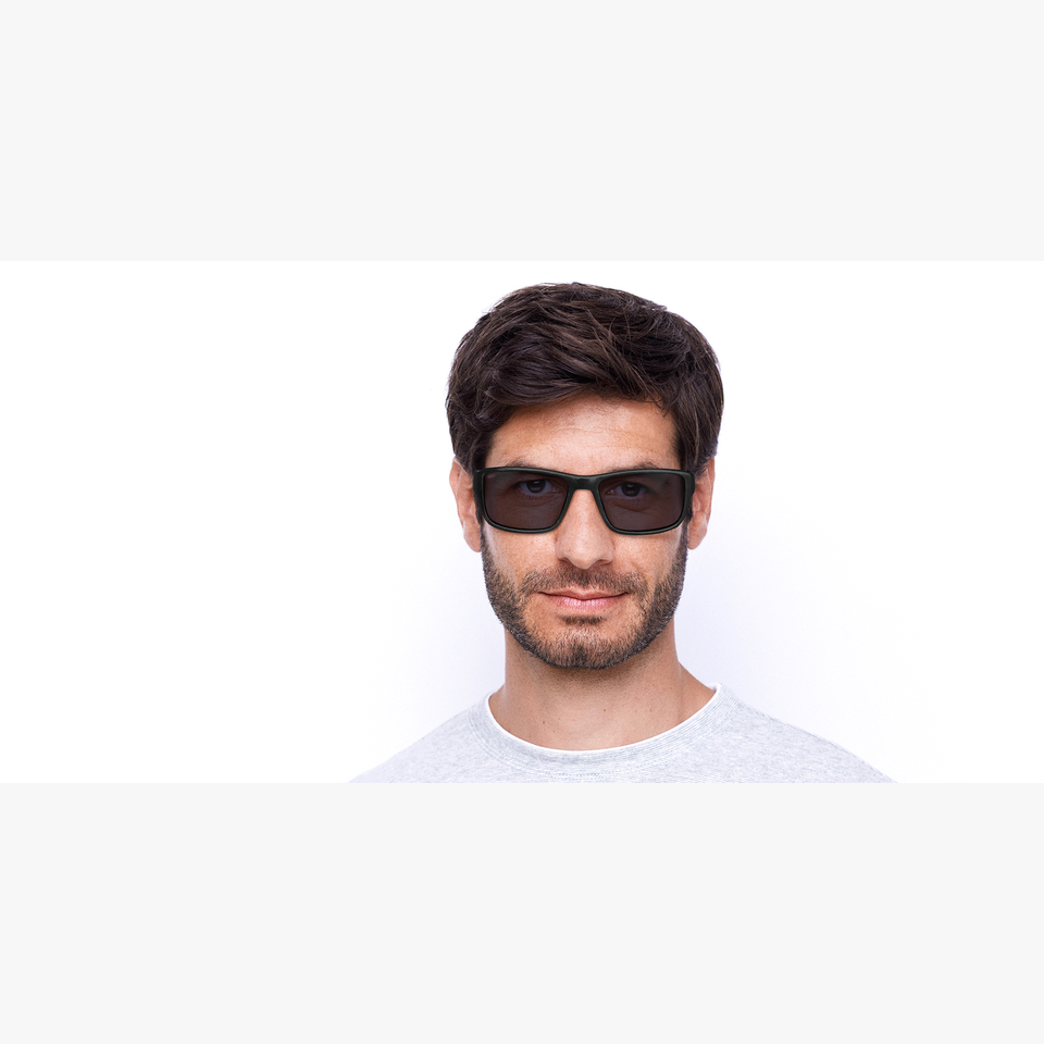 Lunettes de soleil homme COLOGNY noir - Vue de face