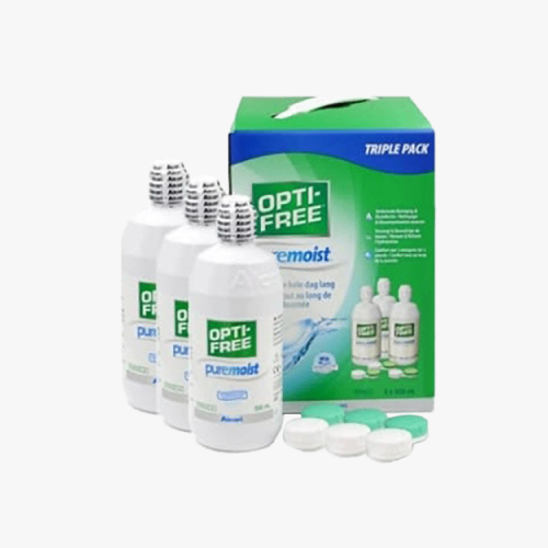 Opti-Free Puremoist 3x300ml - Vue de face