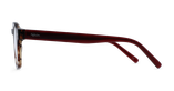 Lunettes de vue homme MAGIC 162 écaille rouge - Vue de face