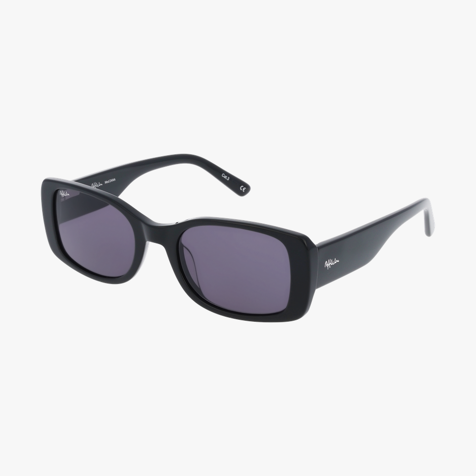 Lunettes de soleil femme DANA noir - Vue de face