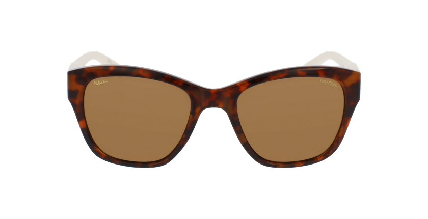 LUNETTES DE SOLEIL femme CARISSA beige/écaille - Vue de face