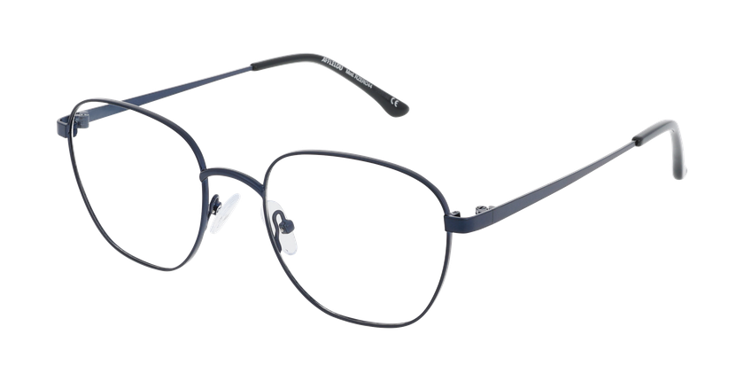 Lunettes de vue homme RZERO44 bleu - Vue de face