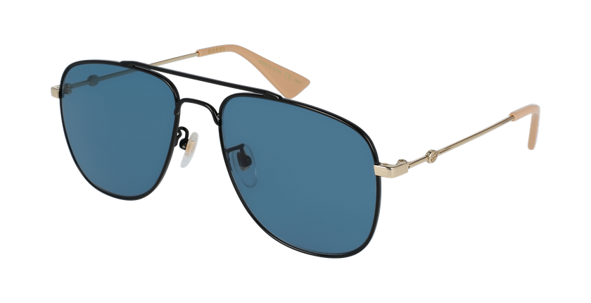 LUNETTES DE SOLEIL homme GG0514S doré - vue de 3/4
