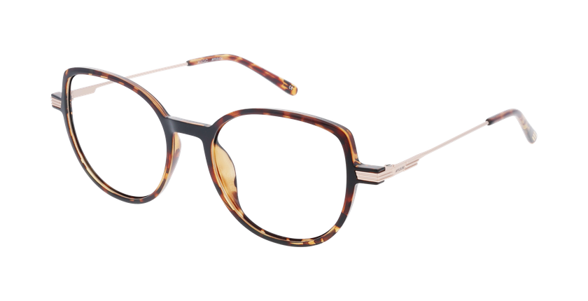 Lunettes de vue femme MAGIC249 écaille/marron - Vue de face
