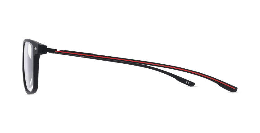 Lunettes de vue homme MAGIC243 noir/rouge - Vue de face