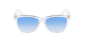 Lunettes de soleil COCO blanc