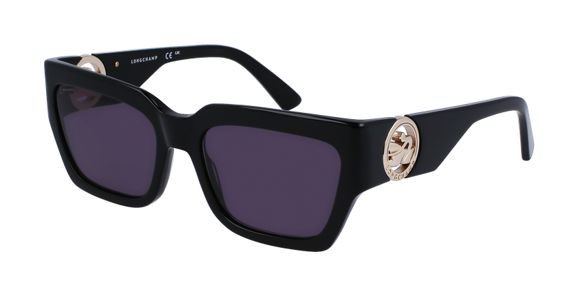 LUNETTES DE SOLEIL femme LO735S noir - Vue de face