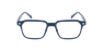 Lunettes de vue homme FIRMIN bleu/bleu foncé mat