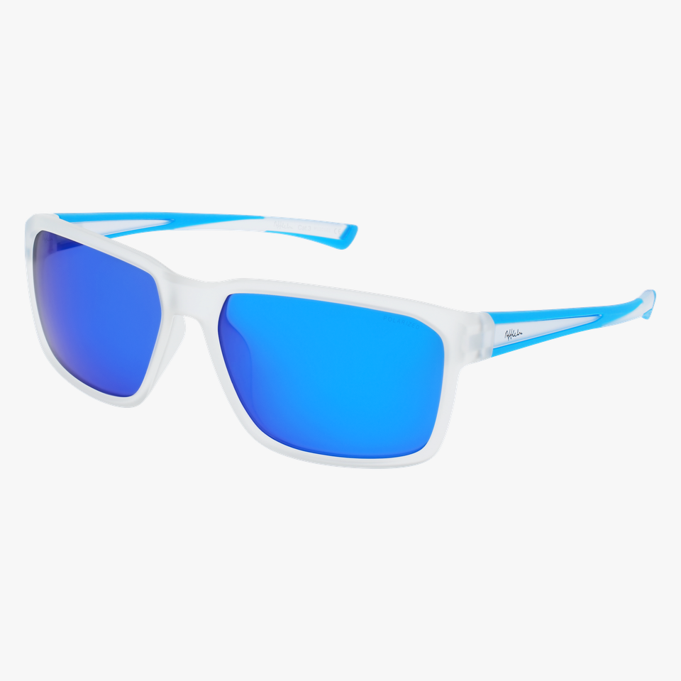 Lunettes de soleil homme TRAVIS blanc - Vue de face