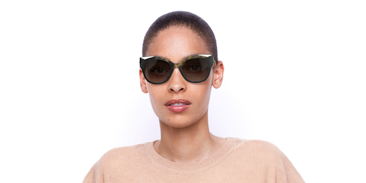 LUNETTES DE SOLEIL femme 0PR 02WS noir/écaille