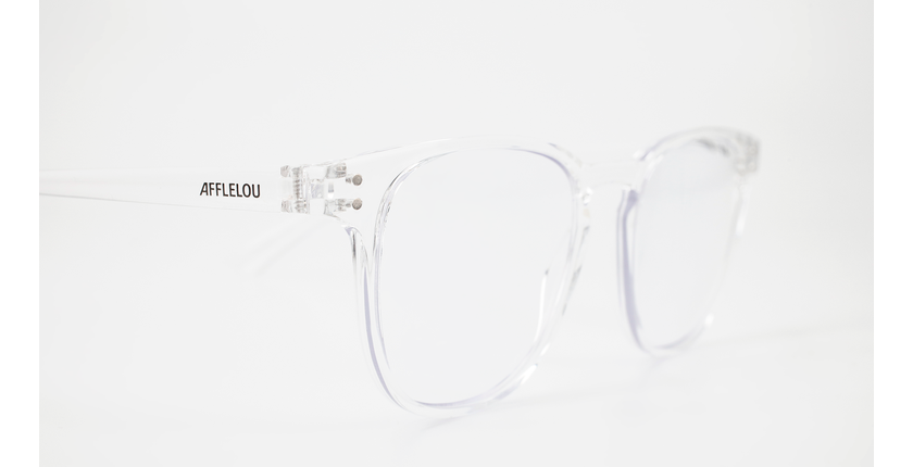 Lunettes de vue FORTY MAGIC COFFRET M2 +1.00 blanc - Vue de face