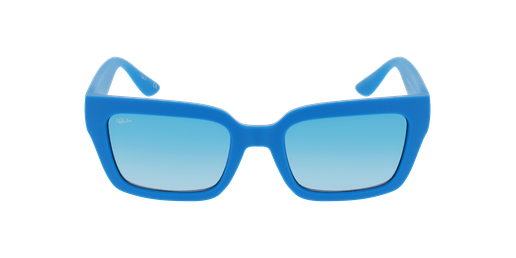 LUNETTES DE SOLEIL femme DANIELA bleu/bleu foncé matVue de face