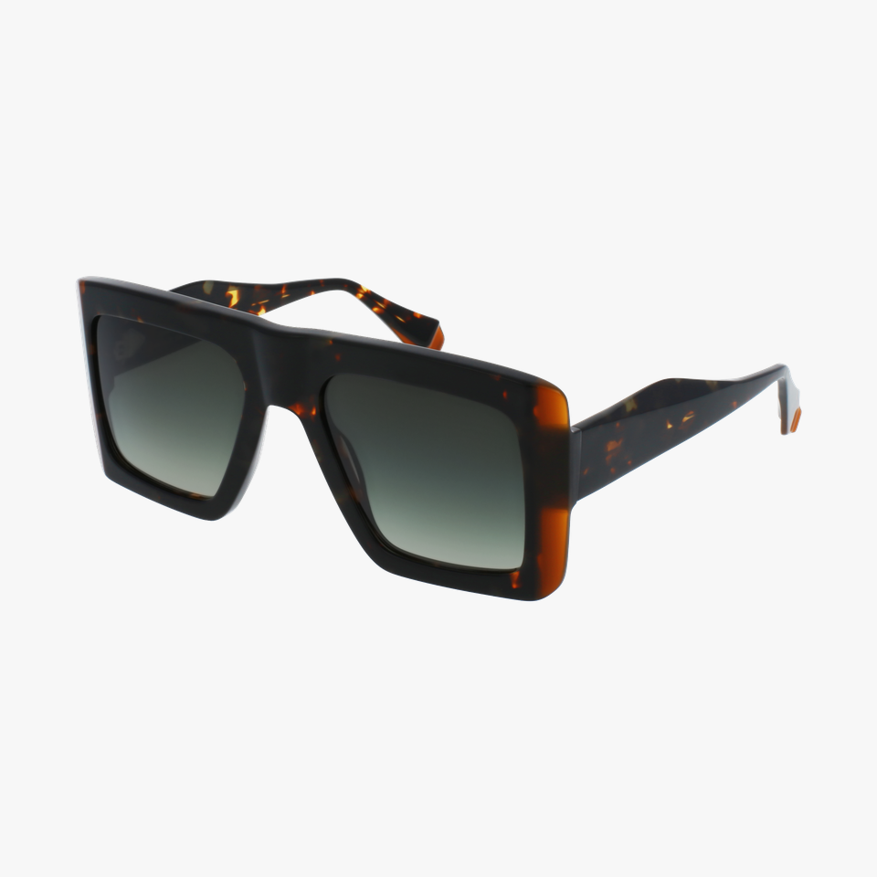 Lunettes de soleil femme GEORGINA 6733 écaille - Vue de face