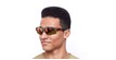 LUNETTES DE SOLEIL homme Pulsa 2 gris - vue de 3/4