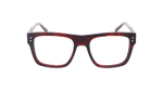 Lunettes de vue homme CARACTÈRES INGÉNIEUX écaille - Vue de face