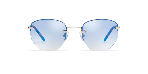 LUNETTES DE SOLEIL femme JENNA gris/bleuVue de face