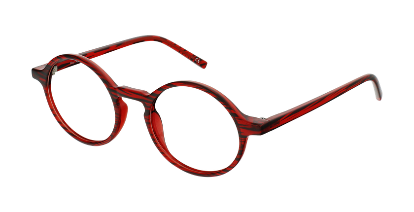 Lunettes de vue enfant RZERO23 rouge - Vue de face