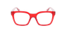 Lunettes de vue femme JOHANNE rouge