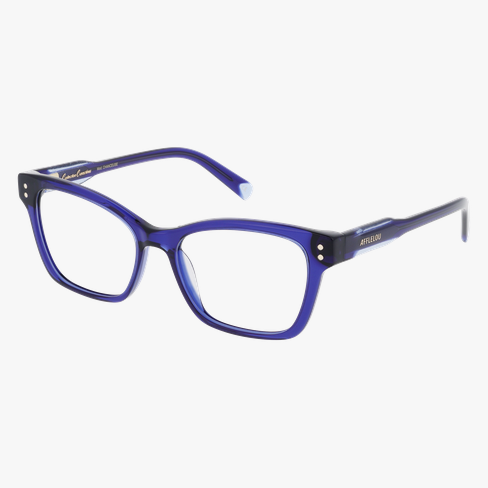 Lunettes de vue femme CARACTÈRES CHANCEUSE bleu