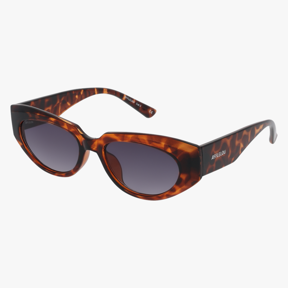 Lunettes de soleil femme PRIMA écaille - Vue de face