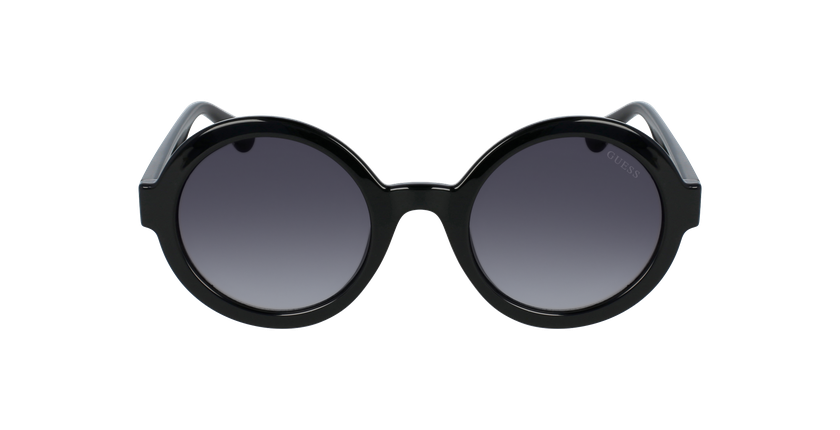 LUNETTES DE SOLEIL femme GU7613 noir - Vue de face