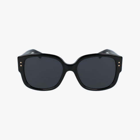 Lunettes de soleil femme LADYDIORSTUDS noir/bleu Vue de face
