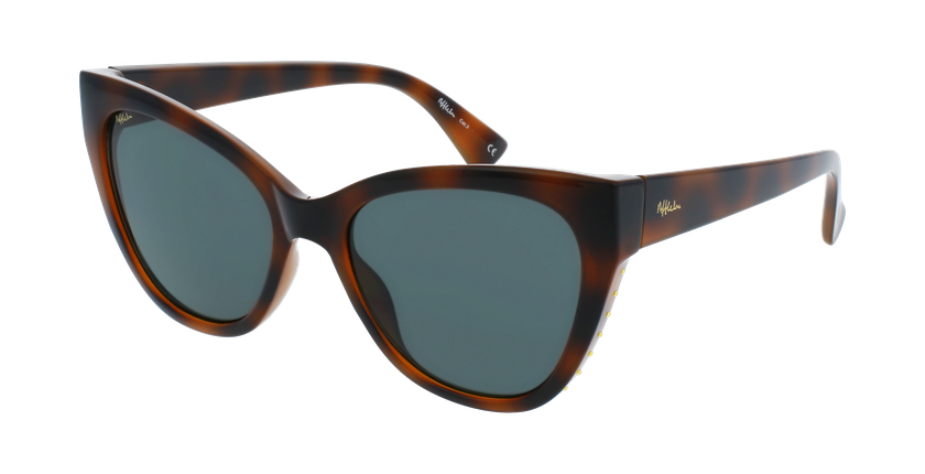 LUNETTES DE SOLEIL femme TEODORA écaille - Vue de face