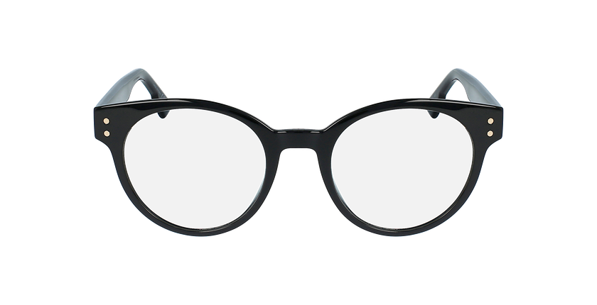 Lunettes de vue femme DIORCD3 noir/bleu - Vue de face