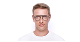 Lunettes de vue homme 1092/IT noir - Vue de face