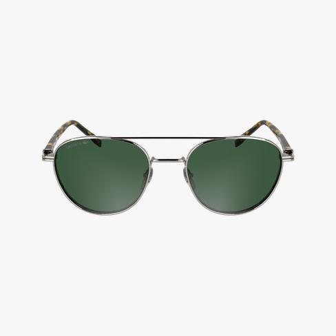 Lunettes de soleil homme L271S argenté/ecaille marron Vue de face