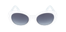 LUNETTES DE SOLEIL femme GU7632 blanc