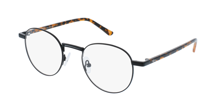 LUNETTES DE VUE homme MAGIC ARTHUR noir/noir brillant - Vue de face