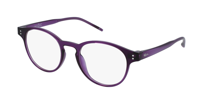LUNETTES DE VUE MAGIC 48 violet - vue de 3/4