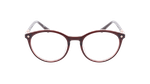 Lunettes de vue femme MAGIC257 marron/rose - Vue de face