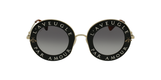 LUNETTES DE SOLEIL femme GG113SS noir/doré