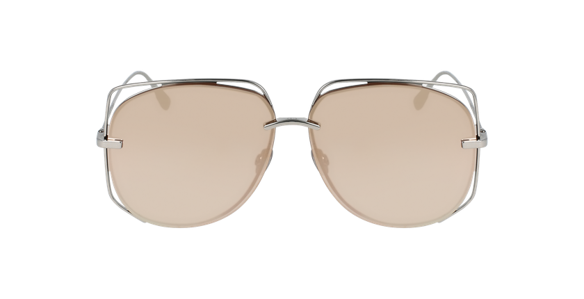 LUNETTES DE SOLEIL femme DIORSTELLAIRE6 gris - Vue de face