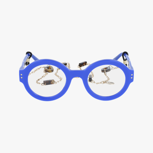 Lunettes de vue femme CARACTÈRES PERSPICACE bleu