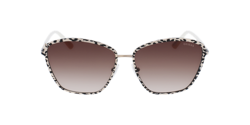 LUNETTES DE SOLEIL femme GU7848 doréVue de face