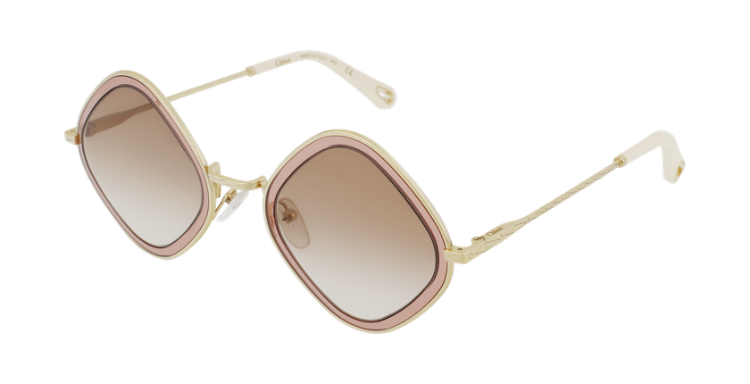 LUNETTES DE SOLEIL femme CE165S doré - vue de 3/4