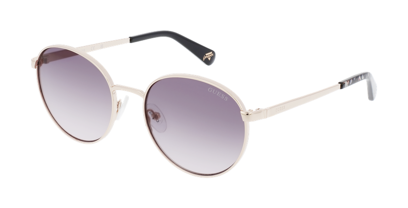 LUNETTES DE SOLEIL GU5214 doré/rose - Vue de face