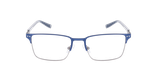 Lunettes de vue homme BAPTISTE bleu/bleu - Vue de face