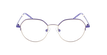 LUNETTES DE VUE femme MAGIC 150 violet - Vue de face