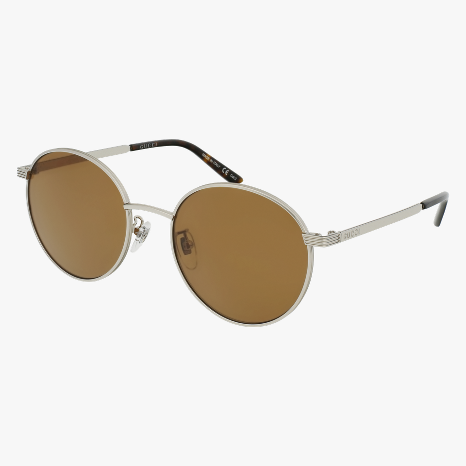 Lunettes de soleil GG0944SA argenté - Vue de face