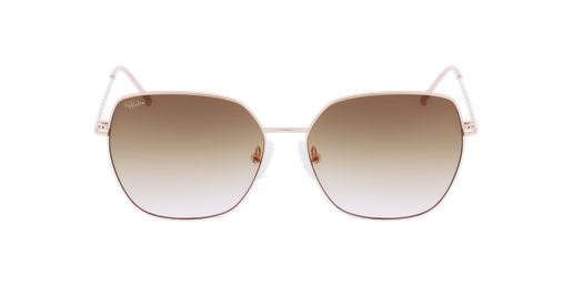 LUNETTES DE SOLEIL femme RIO doré Vue de face