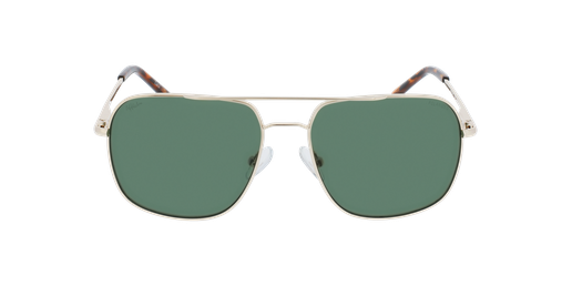 LUNETTES DE SOLEIL homme LUKE doré Vue de face