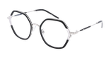 Lunettes de vue femme MAGIC218 noir/argenté - Vue de face